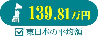 東日本の平均額