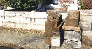 行政手続き・お墓の解体・お骨の取り出し